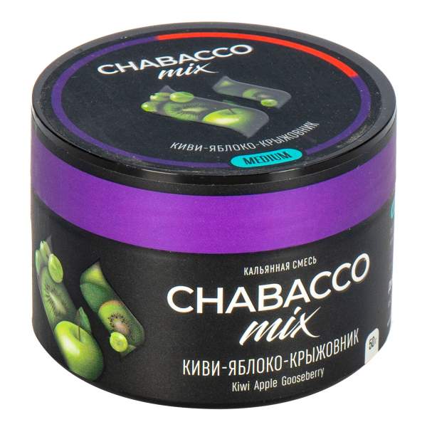 Смесь Chabacco Mix Medium Kiwi Apple Gooseberry  50 гр в Норильске