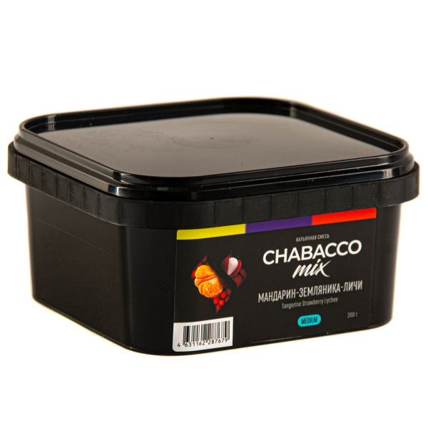 Смесь Chabacco Mix Medium Tangerine Strawberry Lychee  200 гр в Норильске