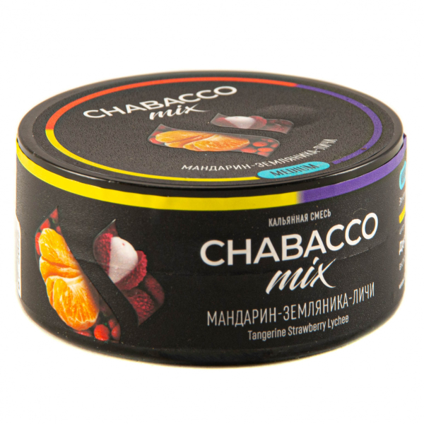 Смесь Chabacco Mix Medium Tangerine Strawberry Lychee  25 гр в Норильске