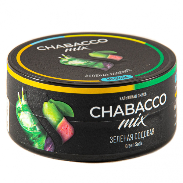 Смесь Chabacco Mix Medium Green Soda  25 гр в Норильске