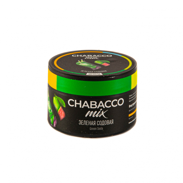 Смесь Chabacco Mix Medium Green Soda  50 гр в Норильске