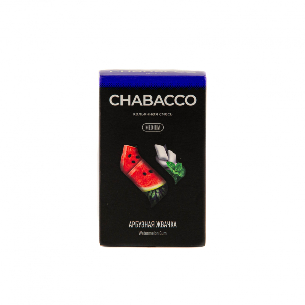 Смесь Chabacco Mix Medium Watermelon Gum  50 гр в Норильске