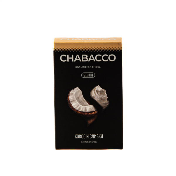 Смесь Chabacco Mix Medium Crème De Coco  50 гр в Норильске