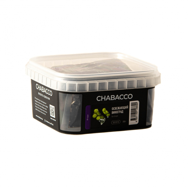 Смесь Chabacco Medium Ice Grape  200 гр в Норильске