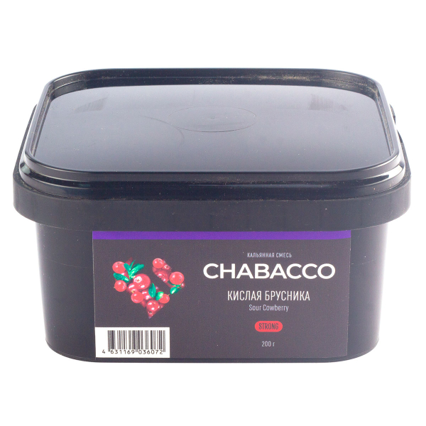 Смесь Chabacco Strong Sour Cowberry  200 гр в Норильске