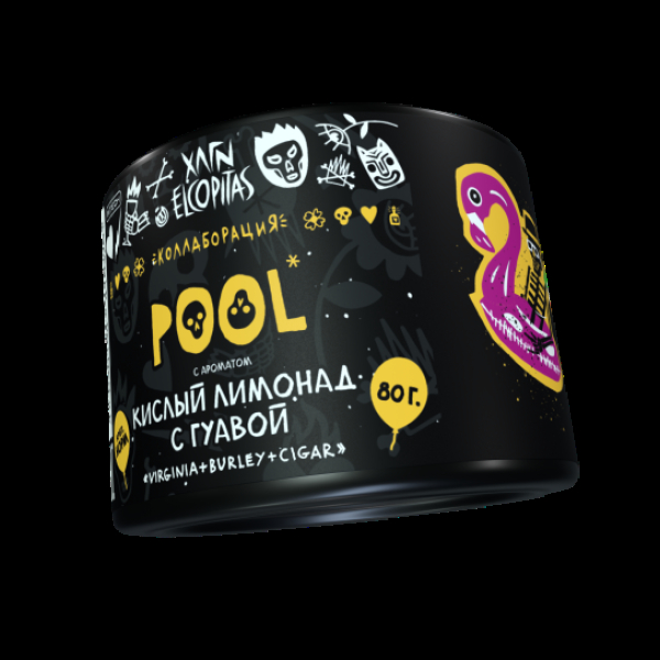 Табак  Хулиган Pool (Кислый Лимонад С Гуавой)  80 грамм в Норильске