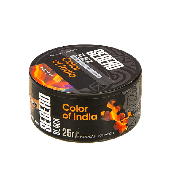 Табак Sebero Black Color Of India  25 грамм в Норильске