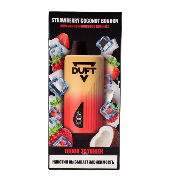 Электронка Duft Strawberry Coconut Bonbon (10000 Затяжек) в Норильске