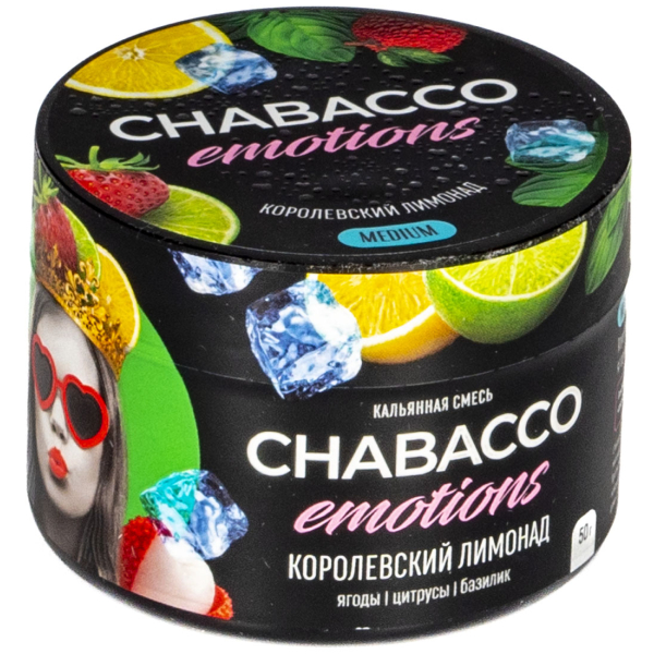 Смесь Chabacco Mix Medium Royal Lemonade  50 гр в Норильске