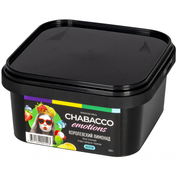 Смесь Chabacco Mix Medium Royal Lemonade  200 гр в Норильске