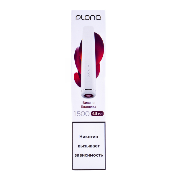 Электронка Plonq Plus Вишня Ежевика (1500 Затяжек) 20 Мг в Норильске