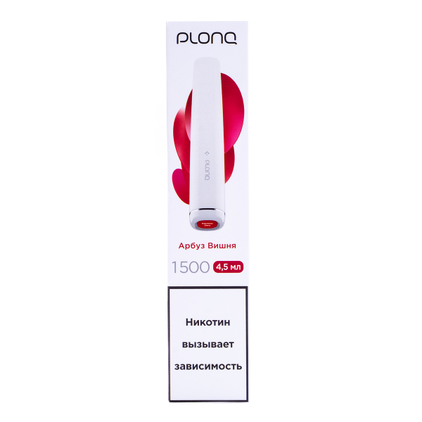 Электронка Plonq Plus Арбуз Вишня (1500 Затяжек) 20 Мг в Норильске