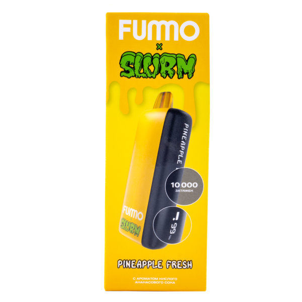 Электронка Fummo Indic Slurm Кислый Ананасовый Сок (10 000 Затяжек) в Норильске