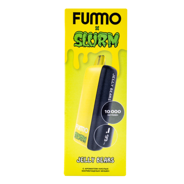 Электронка Fummo Indic Slurm Кислые Мармеладные Мишки (10 000 Затяжек) в Норильске