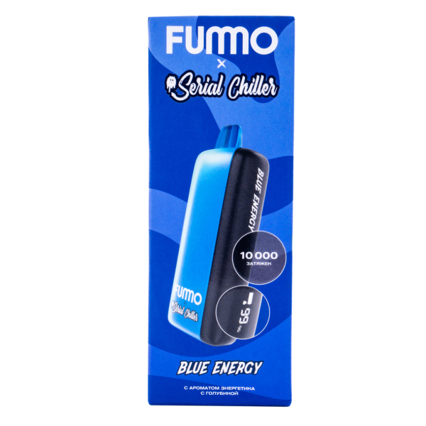 Электронка Fummo Indic Serial Chiller Энергетик С Голубикой (10 000 Затяжек) в Норильске