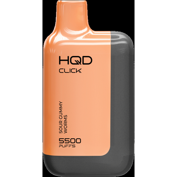 POD-система Hqd Click Устройство + Картридж Кислые Мармеладные Червячки (5500 Затяжек) в Норильске