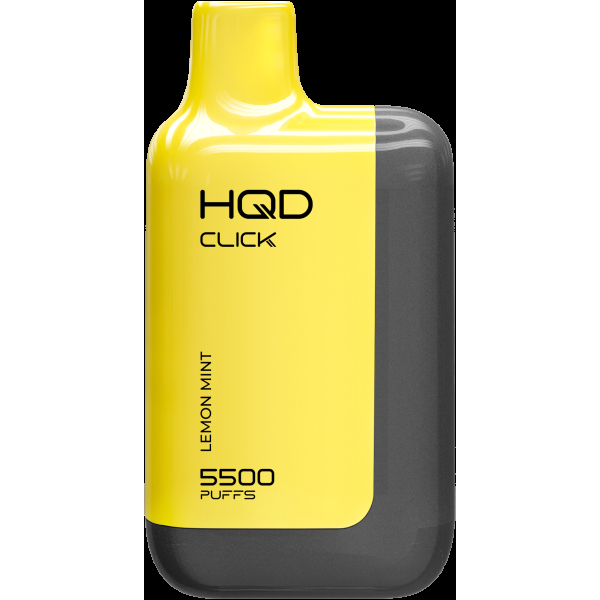 POD-система Hqd Click Устройство + Картридж Лимон Мята (5500 Затяжек) в Норильске