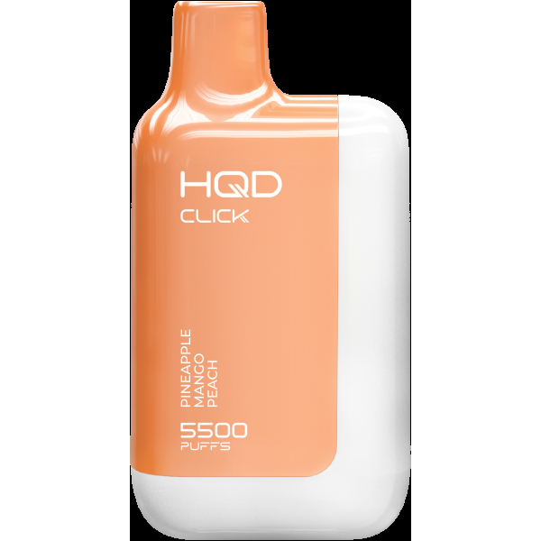 POD-система Hqd Click Устройство + Картридж Ананас Манго Персик (5500 Затяжек) в Норильске