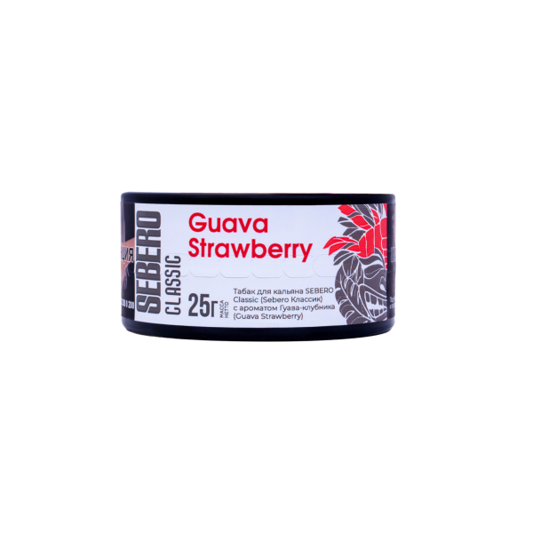 Табак Sebero Guava Strawberry  25 грамм в Норильске