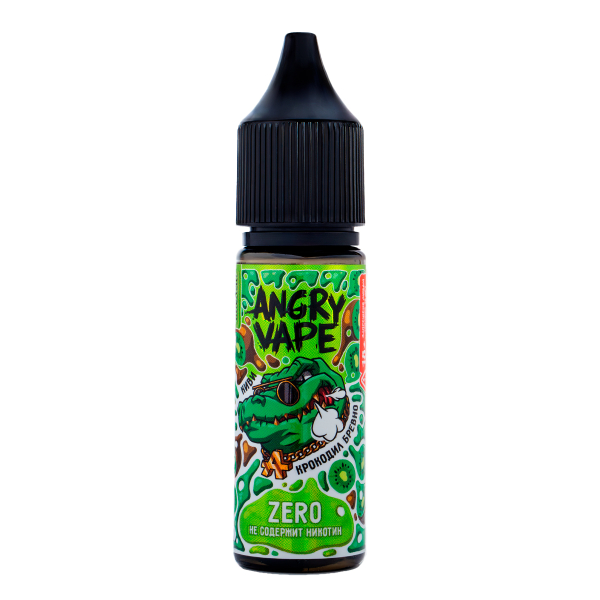Жидкость Angry Vape Zero Крокодил Бревно 30 Мл в Норильске