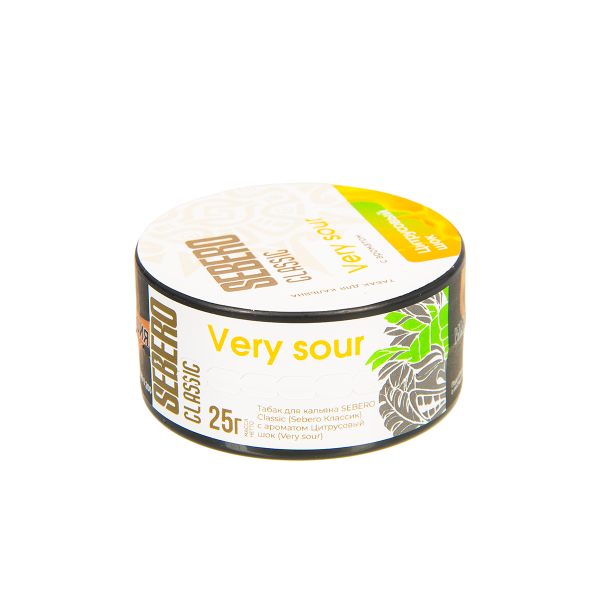 Табак Sebero Very Sour  25 грамм в Норильске