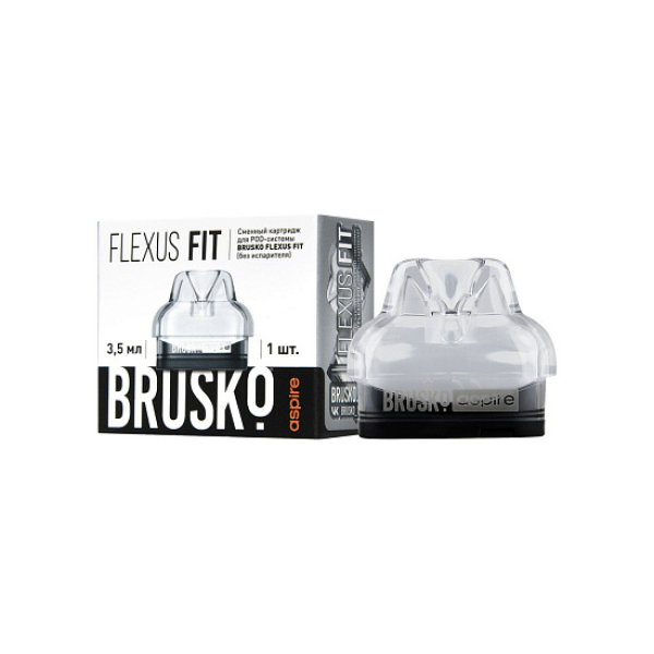 Сменный Картридж Brusko Flexus Fit (Белый) 3,5 Мл, Упак. 1 Шт в Норильске