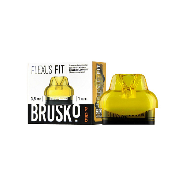 Сменный Картридж Brusko Flexus Fit (Жёлтый) 3,5 Мл, Упак. 1Шт в Норильске