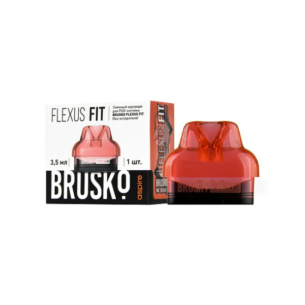 Сменный Картридж Brusko Flexus Fit (Красный) 3,5 Мл, Упак. 1Шт в Норильске