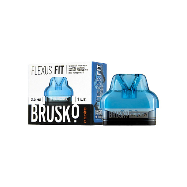 Сменный Картридж Brusko Flexus Fit (Синий) 3,5 Мл, Упак. 1 Шт в Норильске