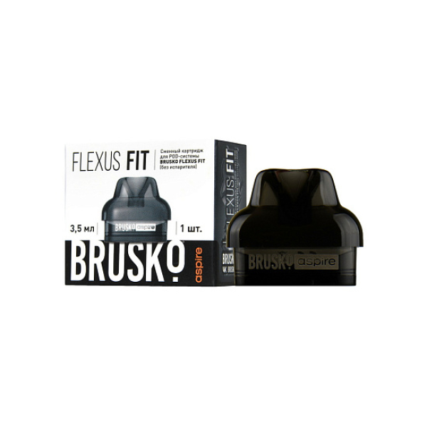 Сменный Картридж Brusko Flexus Fit (Черный) 3,5 Мл, Упак. 1 Шт в Норильске