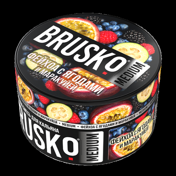 Смесь Brusko Фейхоа С Ягодами И Маракуйей (Medium)  250 гр в Норильске