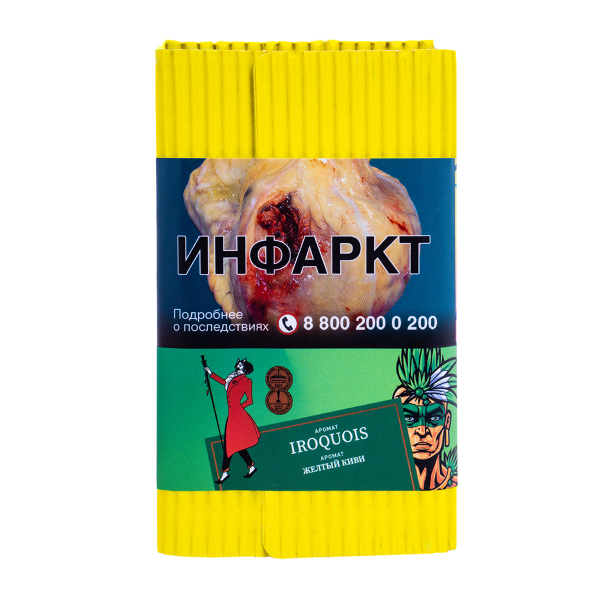 Табак Satyr Iroquois (Желтый Киви)  100 грамм в Норильске