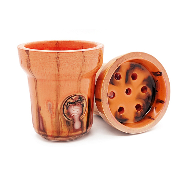 Чаша St Bowls Phunnel Glaze Оранжевая С Полосками в Норильске