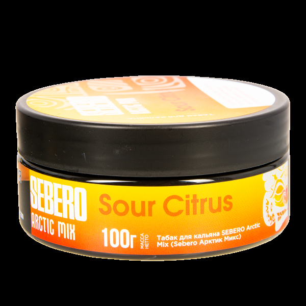 Табак Sebero Arctic Mix Sour Citrus  100 грамм в Норильске