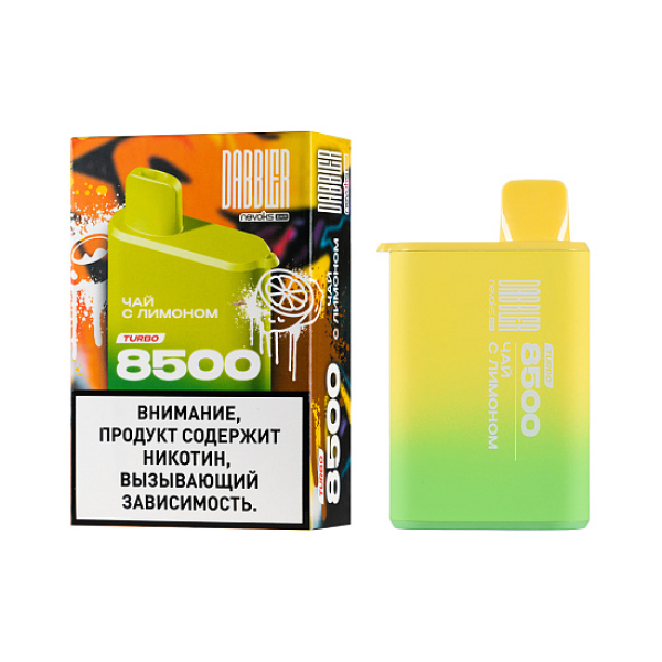 Электронка Dabbler Turbo Чай С Лимоном 8500 затяжек в Норильске