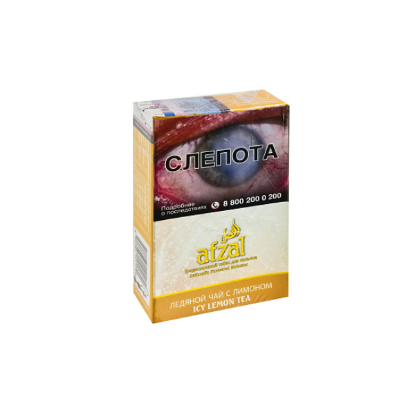 Табак Afzal Icy Lemon Tea 40 грамм  в Норильске