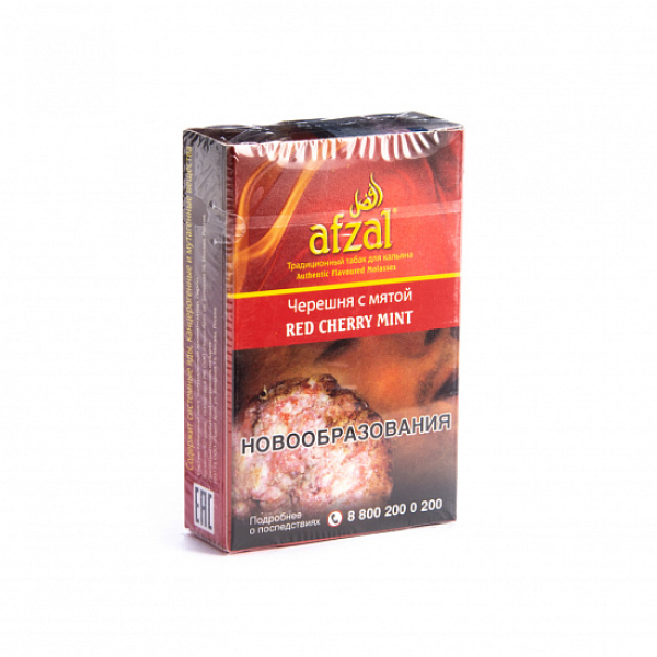 Табак Afzal Red Cherry Mint 40 грамм  в Норильске