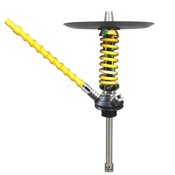 Кальян Mamay Customs Coilovers Micro Зелено Золотой Сплеш  в Норильске