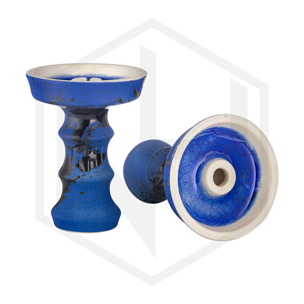 Чаша Nejn Lotus Matt Blue Голубая для кальяна в Норильске