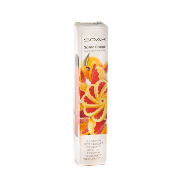 ЭСДН SOAK X Sicilian Orange 2200 тяг в Норильске