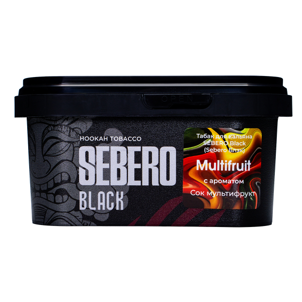 Табак Sebero Black Multifruit 200 грамм в Норильске