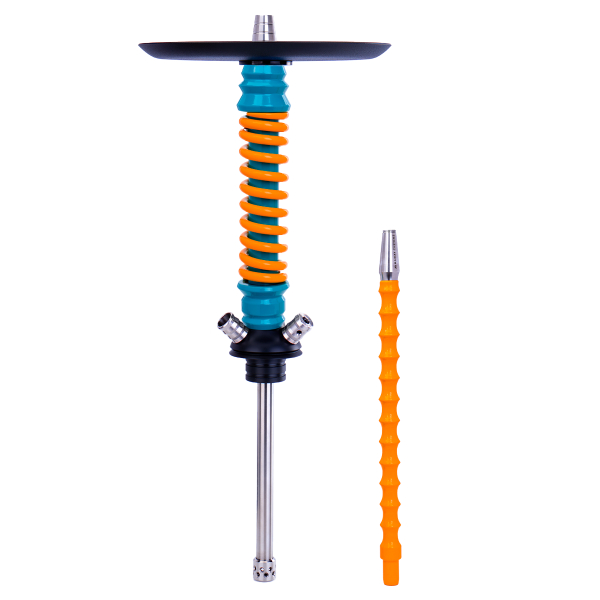 Кальян Mamay Customs Coilovers Mini Морская Волна Оранжевый в Норильске