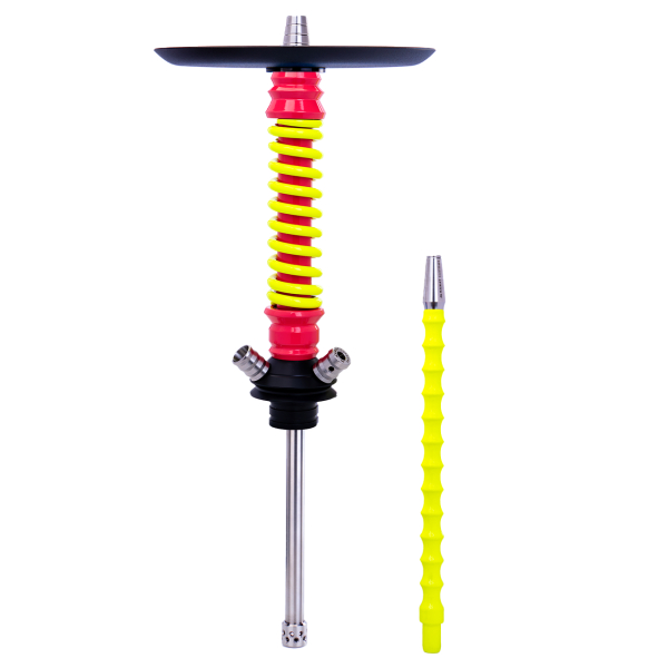 Кальян Mamay Customs Coilovers Mini Розово Жёлтый Флюр в Норильске
