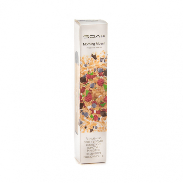 Электронная сигарета Soak X Morning Muesli 2200 в Норильске