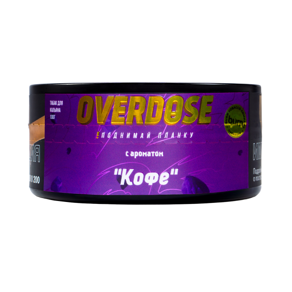 Табак Overdose Coffee 100 грамм в Норильске