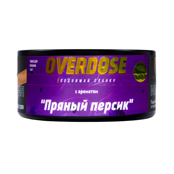 Табак Overdose Kashmir Peach 100 грамм в Норильске