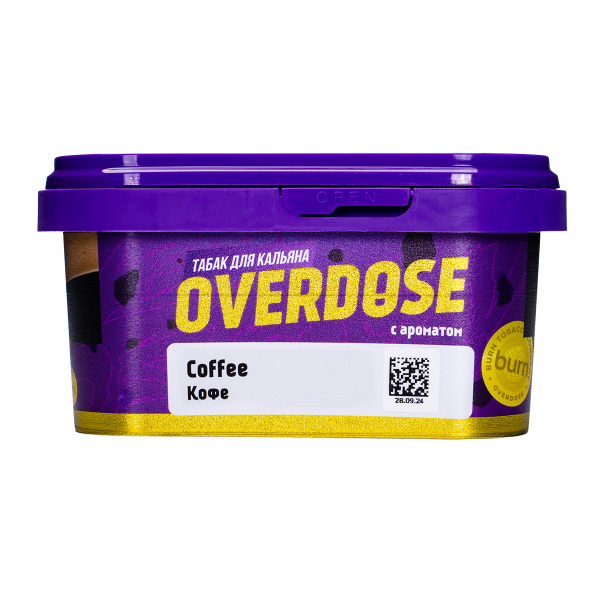 Табак Overdose Coffee 200 грамм в Норильске