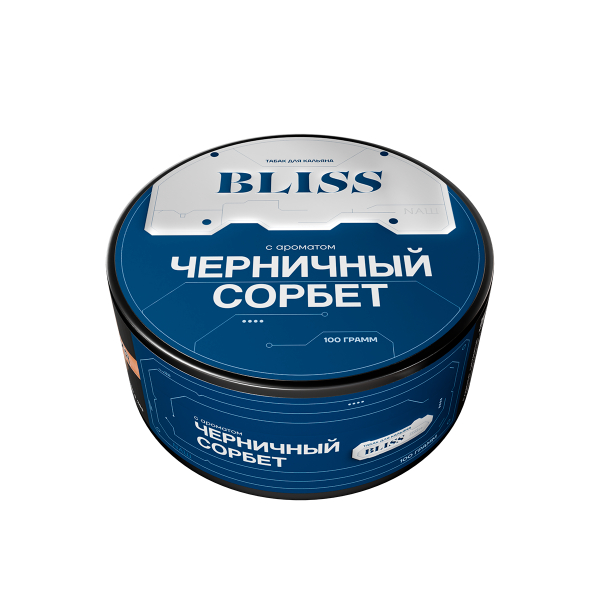 Табак Bliss Черничный Сорбет 100 грамм в Норильске