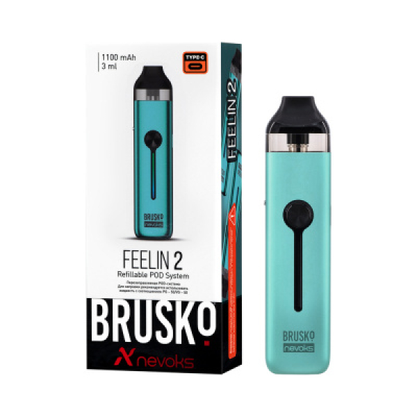 POD-система Brusko Feelin 2 Мятный в Норильске