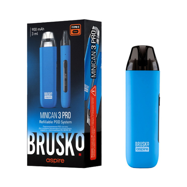 POD-система Brusko Minican 3 Pro синий в Норильске